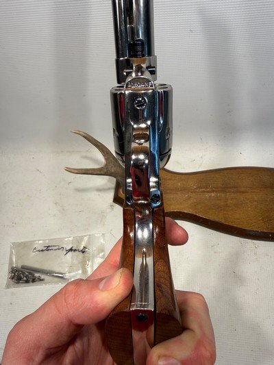 Colt New Frontier SAA .44 Special w/ 4 3/4” Barrel (Scarce), Original Parts, and Two Sets of Colt Grips - Image 18 of 18