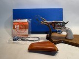 NIB Colt Custom Shop SAA.38 Spl. w/ 3 1/2” Barrel, Original Box and Engraved by Master Engraver Scalese - Image 21 of 21