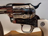 NIB Colt Custom Shop SAA.38 Spl. w/ 3 1/2” Barrel, Original Box and Engraved by Master Engraver Scalese - Image 3 of 21