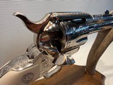 NIB Colt Custom Shop SAA.38 Spl. w/ 3 1/2” Barrel, Original Box and Engraved by Master Engraver Scalese - Image 7 of 21