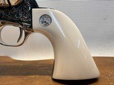 NIB Colt Custom Shop SAA.38 Spl. w/ 3 1/2” Barrel, Original Box and Engraved by Master Engraver Scalese - Image 2 of 21
