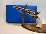 Colt Single Action Army (SAA) Engraved European Edition 9mm w/ 5 1/2” Barrel and Real Ivory Grips - Image 17 of 19