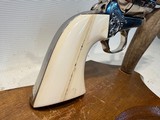 Colt Single Action Army (SAA) Engraved European Edition 9mm w/ 5 1/2” Barrel and Real Ivory Grips - Image 5 of 19
