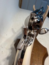 Colt Single Action Army (SAA) Engraved European Edition 9mm w/ 5 1/2” Barrel and Real Ivory Grips - Image 7 of 19