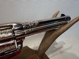 Colt Single Action Army (SAA) Engraved European Edition 9mm w/ 5 1/2” Barrel and Real Ivory Grips - Image 8 of 19