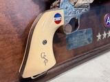 Uberti American Historical Foundation SAA General Patton .45 LC w/ Display Case, Box and Leather Holster - Image 6 of 22
