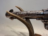 Uberti American Historical Foundation SAA General Patton .45 LC w/ Display Case, Box and Leather Holster - Image 15 of 22