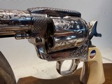 Uberti American Historical Foundation SAA General Patton .45 LC w/ Display Case, Box and Leather Holster - Image 14 of 22