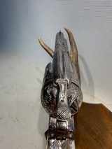 Uberti American Historical Foundation SAA General Patton .45 LC w/ Display Case, Box and Leather Holster - Image 20 of 22