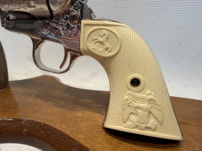 Colt Custom Single Action Army (SAA) .45 LC w/ Original Box, Paperwork and Presentation Case - Image 12 of 21