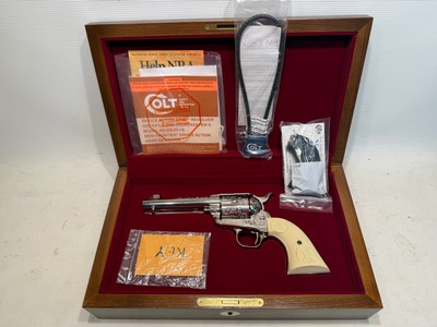Colt Custom Single Action Army (SAA) .45 LC w/ Original Box, Paperwork and Presentation Case - Image 1 of 21