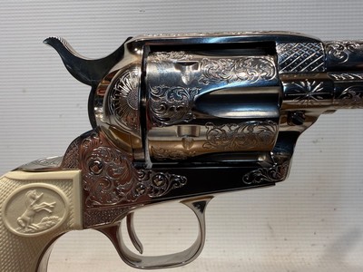 Colt Custom Single Action Army (SAA) .45 LC w/ Original Box, Paperwork and Presentation Case - Image 10 of 21