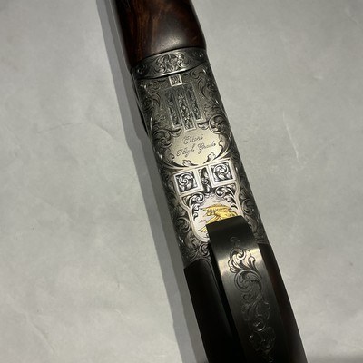 Browning, Sideplate High Grade, 4 Barrel Set, 12g, 20g, 28g, .410 - Image 4 of 10