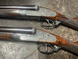 Boss Pair, Sidelever Side by Sides, 16 gauge, 2 bbl Set - Image 3 of 12