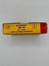 4 Boxes of Vintage Kynoch - 577 NE 3", 450 No 2, .500/.465, 470 NE - 5 of 15