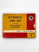 4 Boxes of Vintage Kynoch - 577 NE 3", 450 No 2, .500/.465, 470 NE - 4 of 15