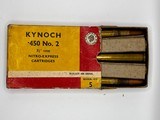 4 Boxes of Vintage Kynoch - 577 NE 3", 450 No 2, .500/.465, 470 NE - 2 of 15