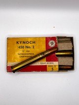 4 Boxes of Vintage Kynoch - 577 NE 3", 450 No 2, .500/.465, 470 NE - 3 of 15