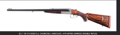 E.J. Churchill 'Hercules' .470 Nitro Express – 1 of 8 Produced – Cased – Certified Safari-Ready™ - Image 21 of 21