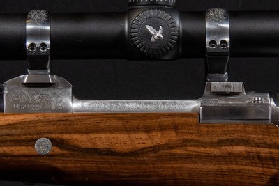 Master Engraved Armi Concari Safari Rifle – 9.3x64 Brenneke – Swarovski Z8i – Like New – Certified Safari-Ready™ - Image 3 of 19