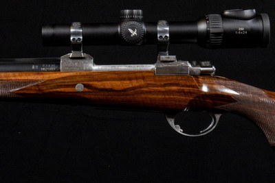 Master Engraved Armi Concari Safari Rifle – 9.3x64 Brenneke – Swarovski Z8i – Like New – Certified Safari-Ready™ - Image 12 of 19