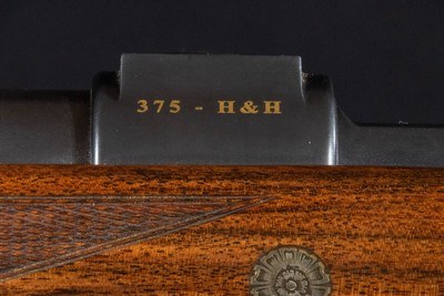 LARM Imperial .375 H&H Magnum 2026 SCI Showcase Rifle | Exhibition Turkish Walnut | Engraved EAW QD Rings | - Image 12 of 17