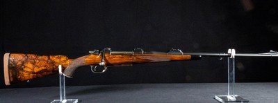 LARM Imperial .375 H&H Magnum 2026 SCI Showcase Rifle | Exhibition Turkish Walnut | Engraved EAW QD Rings | - Image 1 of 17