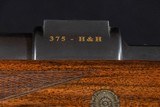 LARM Imperial .375 H&H Magnum 2026 SCI Showcase Rifle | Exhibition Turkish Walnut | Engraved EAW QD Rings | - Image 12 of 17