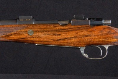 LARM Imperial .375 H&H Magnum 2026 SCI Showcase Rifle | Exhibition Turkish Walnut | Engraved EAW QD Rings | - Image 9 of 17