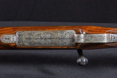 LARM Imperial .375 H&H Magnum 2026 SCI Showcase Rifle | Exhibition Turkish Walnut | Engraved EAW QD Rings | - Image 14 of 17