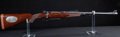 Sterling Davenport .500 Jeffery Built for Professional Hunter Michael FellSterling s Last RifleCertified Safari Ready 