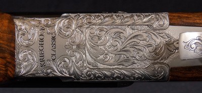High Grade Factory Engraved Krieghoff Classic .500/.416 NE Double Rifle | Case & Test Targets | Certified Safari-Ready™ - Image 8 of 19