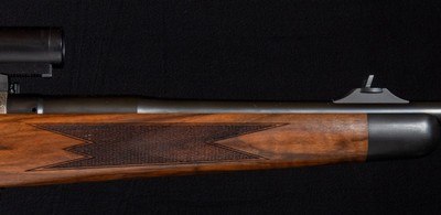 Factory Game Scene Engraved Mauser M03 .404 Jeffery Takedown Rifle | Swarovski Habicht | Certified Safari-Ready™ - Image 11 of 14