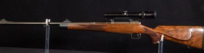 Factory Game Scene Engraved Mauser M03 .404 Jeffery Takedown Rifle | Swarovski Habicht | Certified Safari-Ready™ - Image 2 of 14