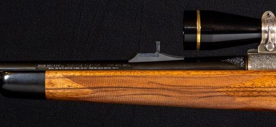 Winchester Model 70 “Leopard” .338 Win Mag — Gerd Rausch Engraved Custom Shop Big Five Series Rifle - Image 7 of 20