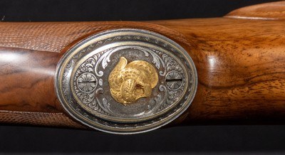 Winchester Model 70 “Leopard” .338 Win Mag — Gerd Rausch Engraved Custom Shop Big Five Series Rifle - Image 19 of 20