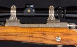 Winchester Model 70 “Leopard” .338 Win Mag — Gerd Rausch Engraved Custom Shop Big Five Series Rifle - Image 5 of 20