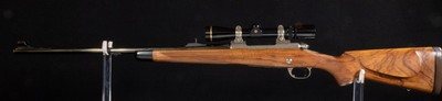 Winchester Model 70 “Leopard” .338 Win Mag — Gerd Rausch Engraved Custom Shop Big Five Series Rifle - Image 1 of 20