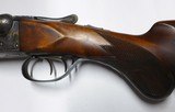 Ansley H. Fox Savage Arms Side by Side Engraved Double Barrel 12 GA Shot Gun - 4 of 12