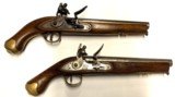 Pair of Tower Flintlock .69 Caliber Pistols - 1 of 15
