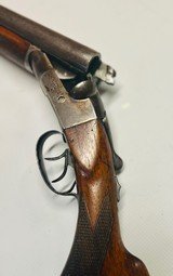 Hopkins & Allen Double Barrel side-by-side (SxS) 12 gauge shotgun - 12 of 15