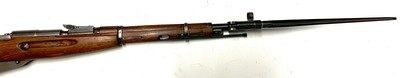 Russian/Soviet Mosin-Nagant Carbine — 7.62x54R — Dated 1945 — With Bayonet