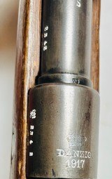 Gewehr 98 — 8mm Mauser (8x57) — Danzig 1917 Dated, Bolt Action, 23" Barrel, - 7 of 15