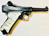 German DWM Luger P08 9mm Semi-Auto Pistol – Pearl-Style Grips - 2 of 10