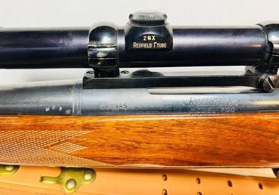 Remington Model 700 BDL – 7mm Remington Mag – Vintage Redfield Scope – Classic Walnut Stock – Very Clean Example - Image 9 of 14