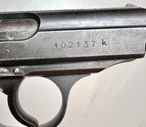 Walther PPK – 7.65mm (.32 ACP) – German Wartime Marked Semi-Auto Pistol - Image 6 of 11