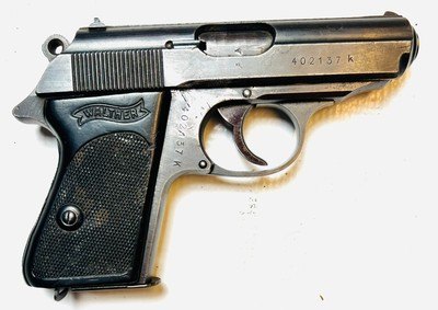 Walther PPK – 7.65mm (.32 ACP) – German Wartime Marked Semi-Auto Pistol
