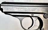 Walther PPK – 7.65mm (.32 ACP) – German Wartime Marked Semi-Auto Pistol - Image 5 of 11