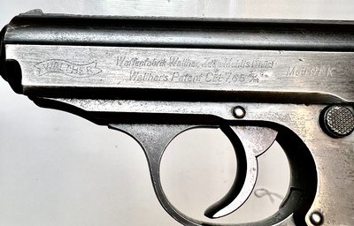 Walther PPK – 7.65mm (.32 ACP) – German Wartime Marked Semi-Auto Pistol - Image 5 of 11