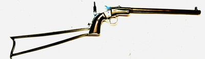 J. Stevens Tip-Up Target Pistol – .22 Long Rifle – With Detachable Shoulder Stock - Image 2 of 13